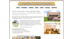 Desktop Screenshot of pension-volkwardingen.de